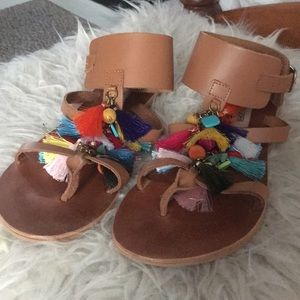 Steve Madden Tassel Sandals